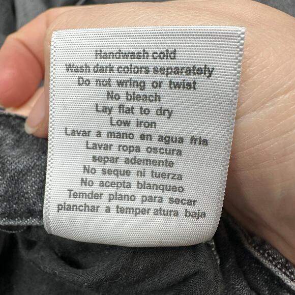 Judy Blue Gray Skinny Fit Mid Rise Capri Casual Cropped Ankle Denim Jeans 26 - Picture 11 of 16